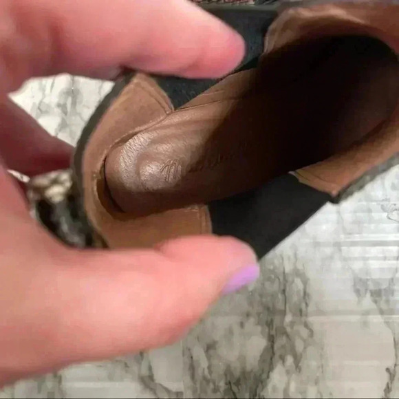 Madewell The Regan Boot in Snake Embossed Leather - Picture 11 of 12